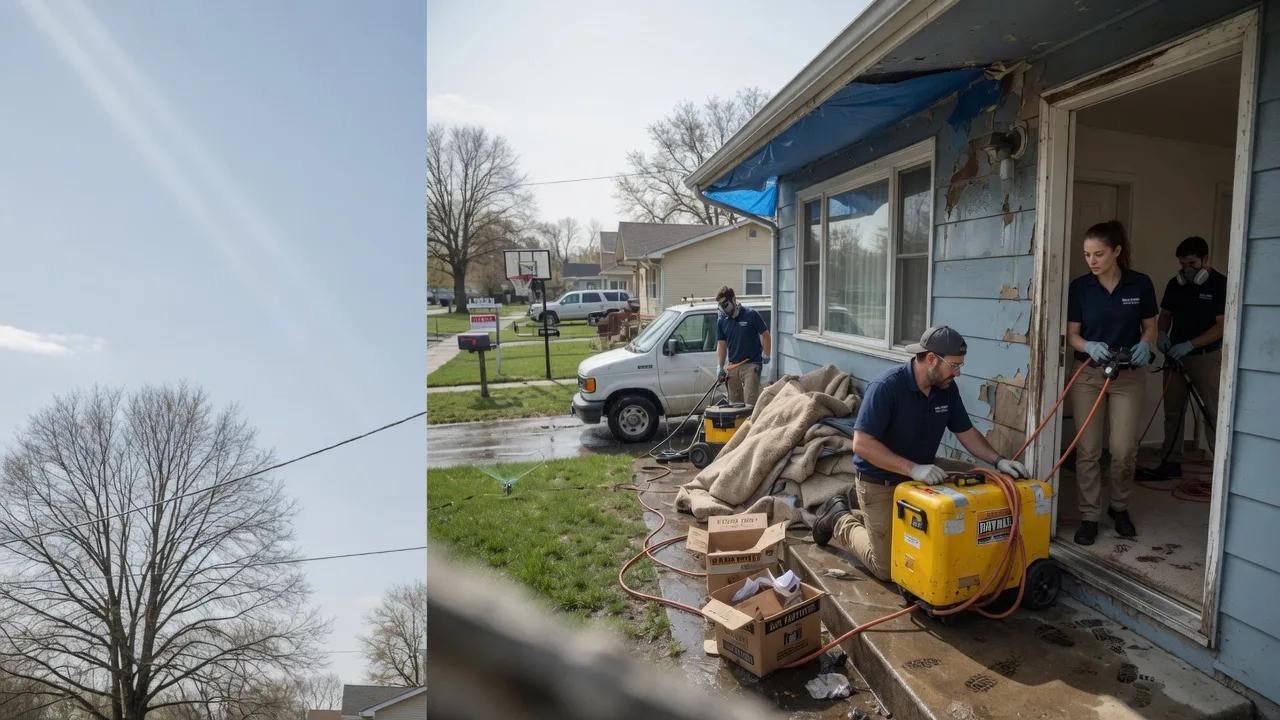 Basement Flood Cleanup in Broadview Heights, OH near me